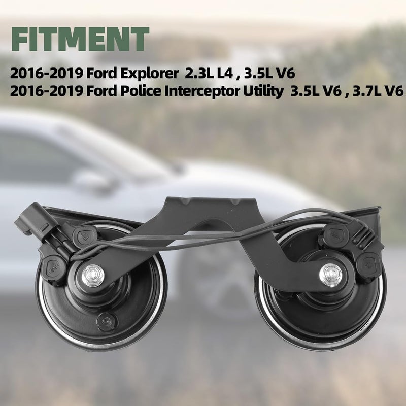 Mocar7 Horn Assembly with Bracket Compatible with Ford Explorer 2016 2017 2018 2019 Replace GB5Z-13832-A - Image 4